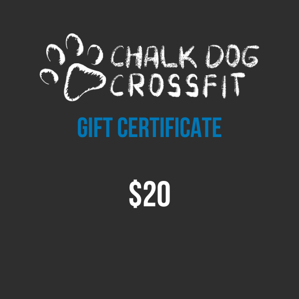 Chalk Dog CrossFit Gift Card
