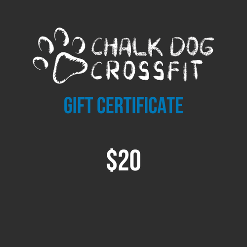 Chalk Dog CrossFit Gift Card